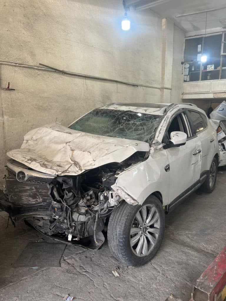 خریدار خودرو تصادفی موسوی در شرق تهران