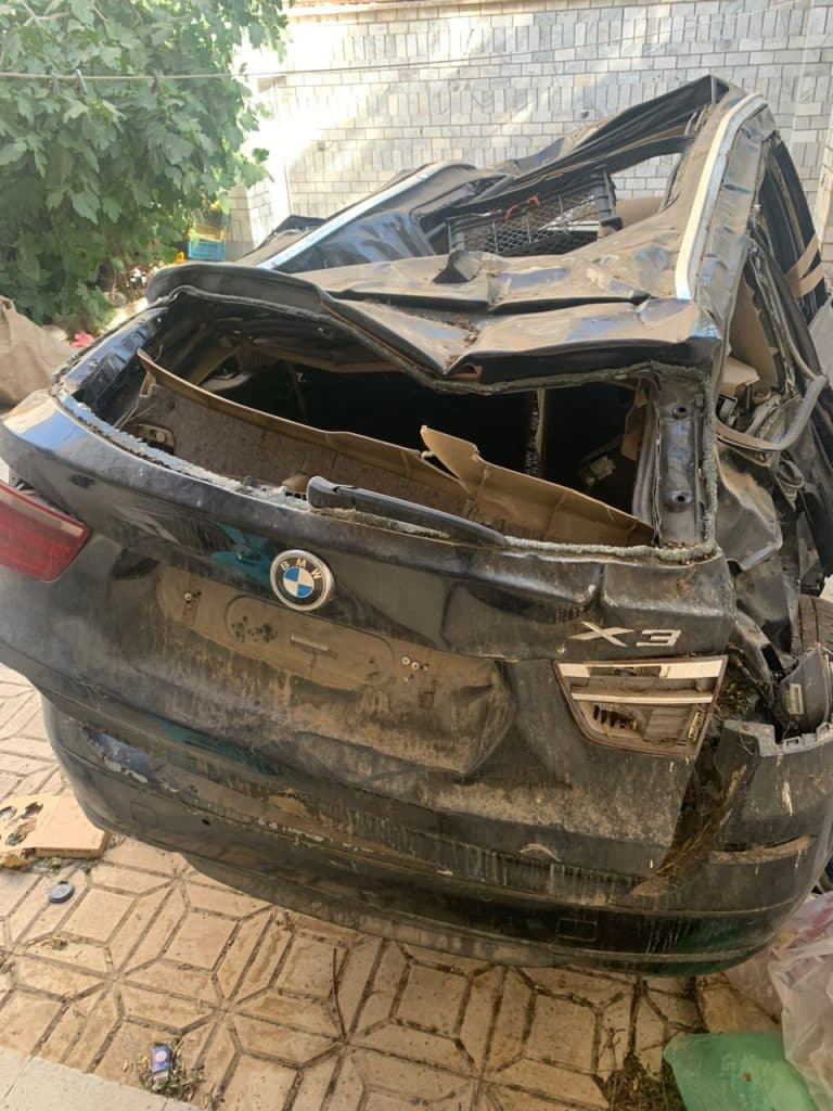 خریدار خودرو تصادفی موسوی در شرق تهران