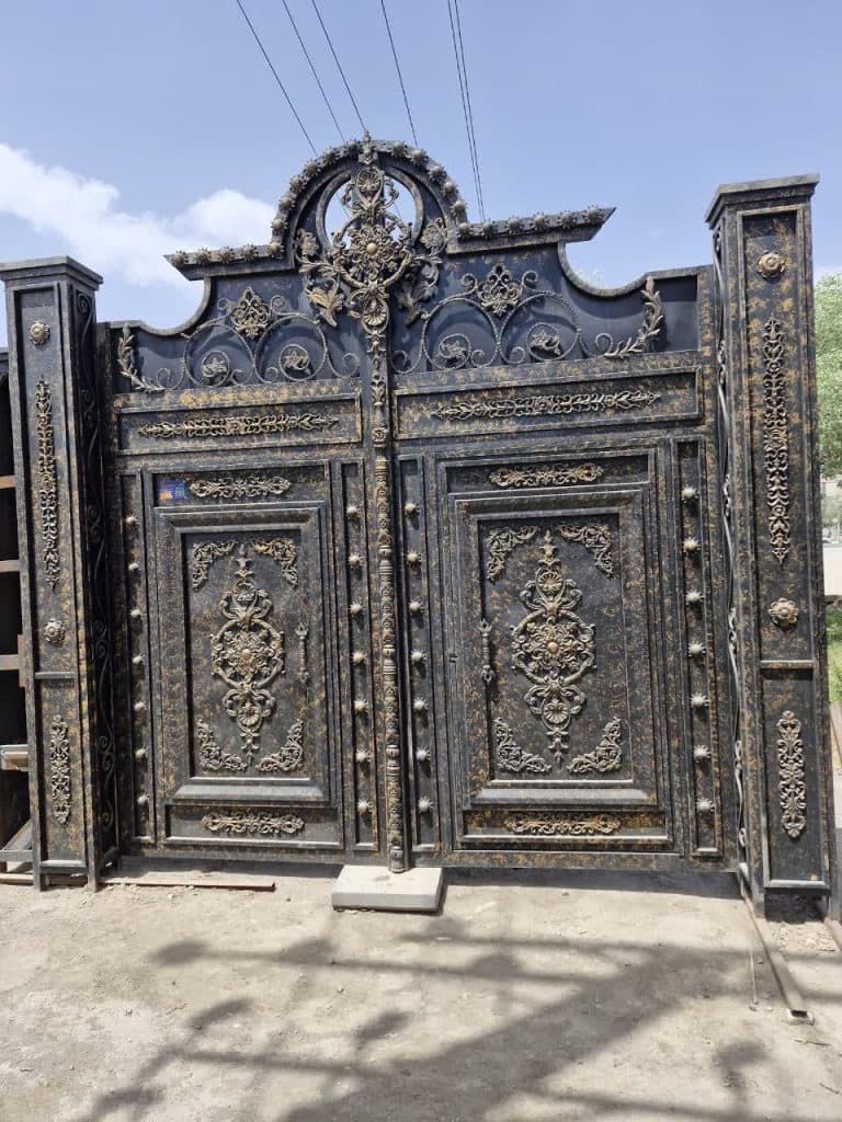 ساخت درب حیاطی و ویلایی بهرین در کاشان