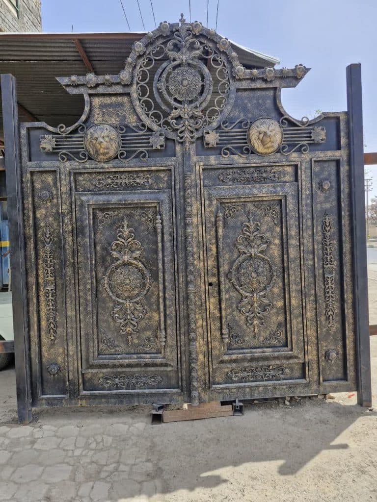 ساخت درب حیاطی و ویلایی بهرین در کاشان