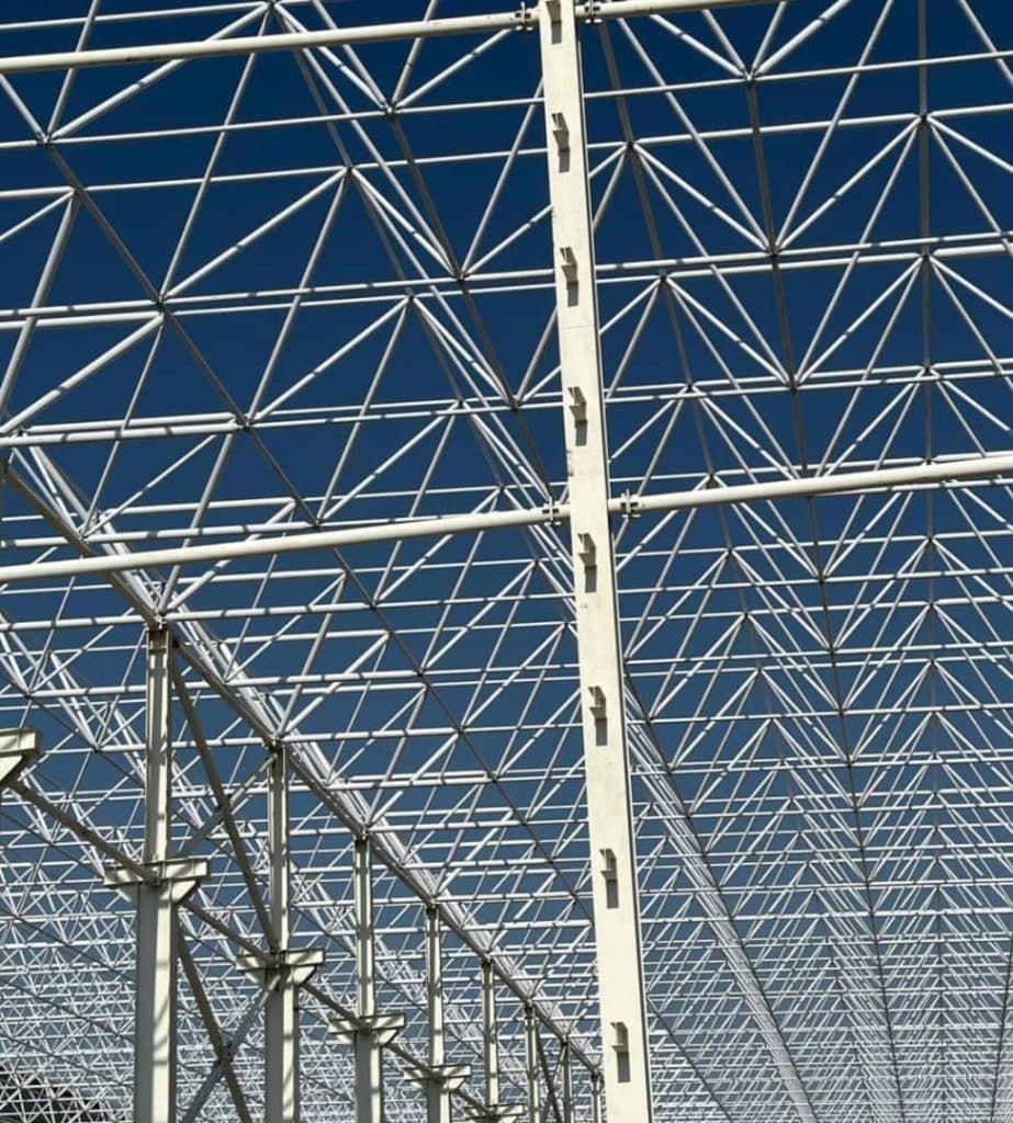 ساخت سازه فضایی سازه فضاکار آذربایجان علیزاده تبریز