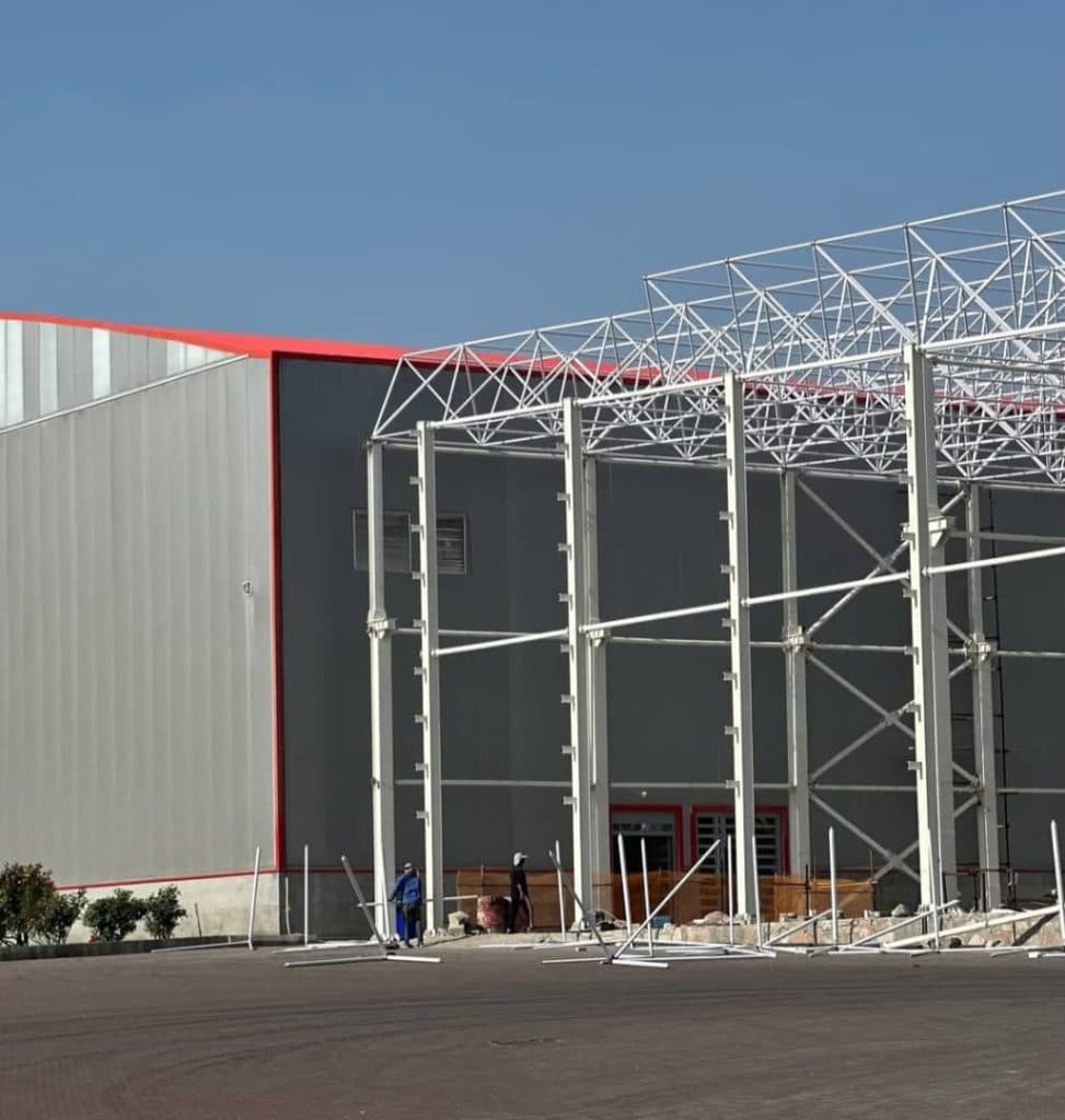 ساخت سازه فضایی سازه فضاکار آذربایجان علیزاده تبریز