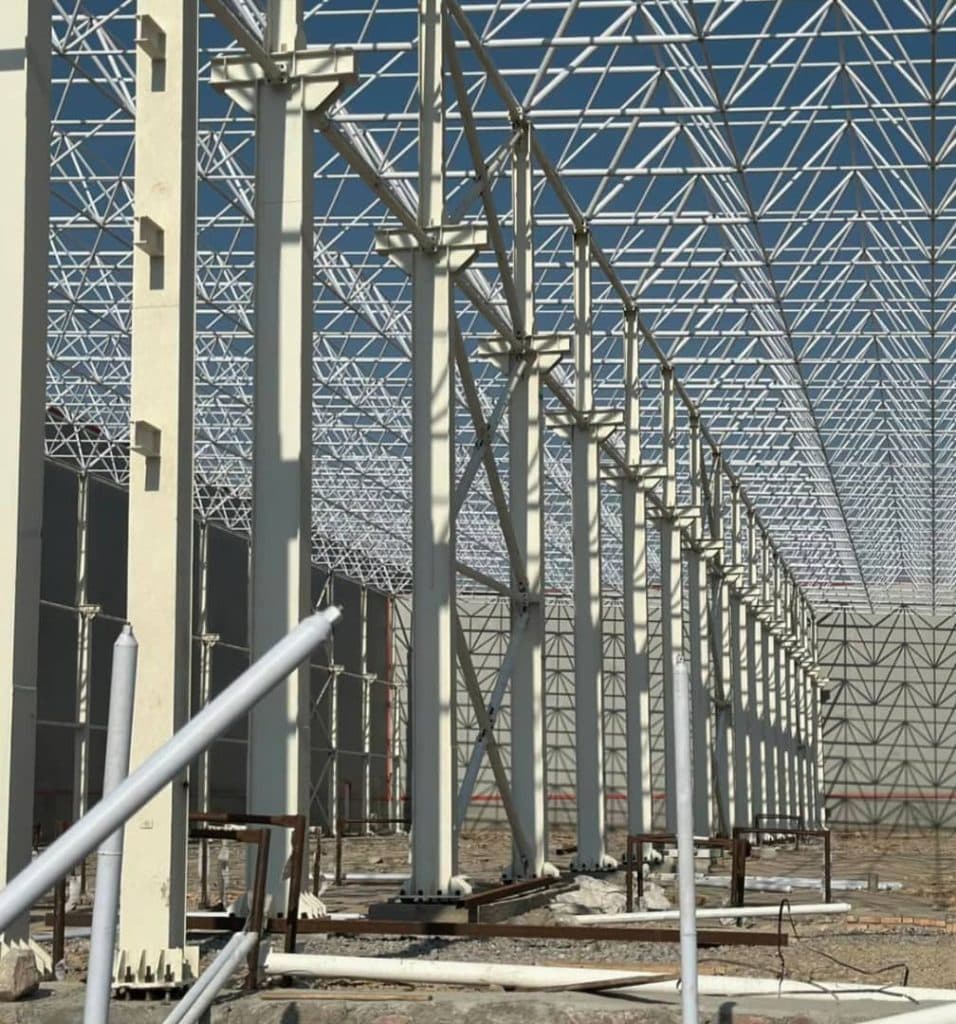 ساخت سازه فضایی سازه فضاکار آذربایجان علیزاده تبریز