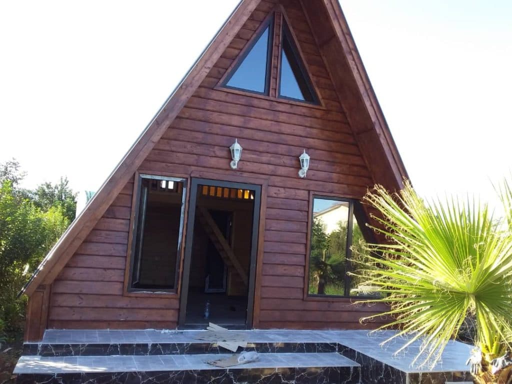 طراحی و ساخت کلبه سوئیسی اسماعیلی در رامسر