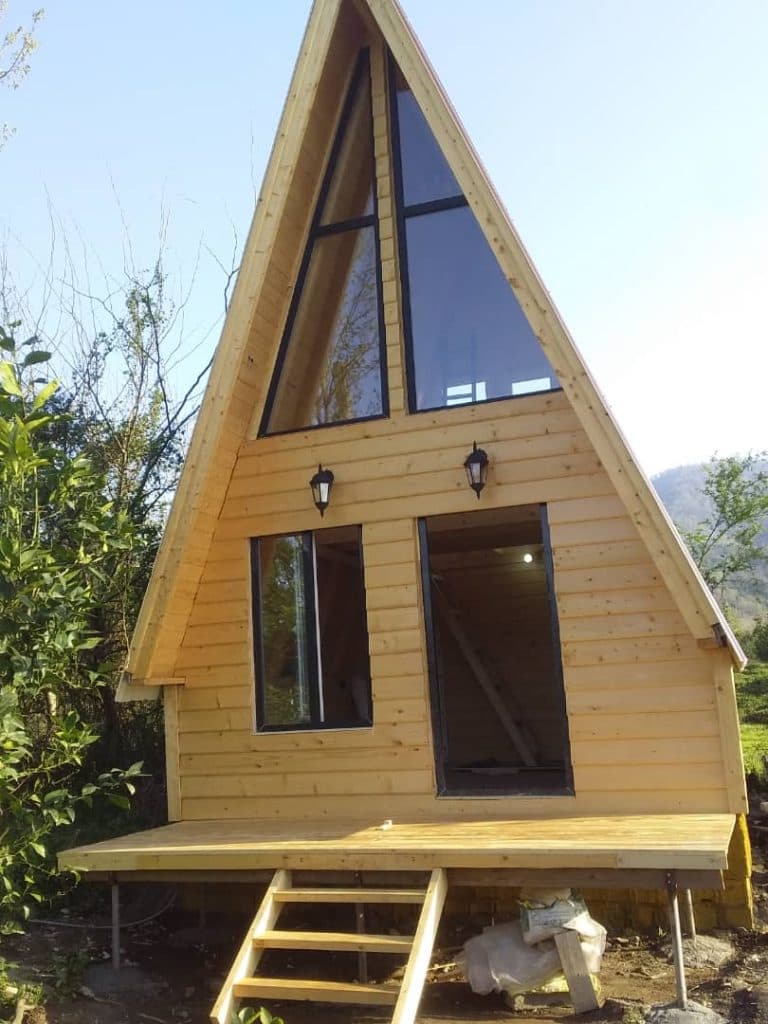 طراحی و ساخت کلبه سوئیسی اسماعیلی در رامسر