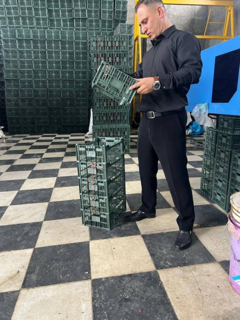 کارخانه سبدسازی ابراهیمی در اردبیل