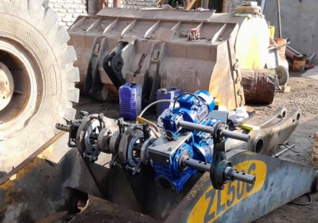 ثابت تراش تعمیرات بیل و لودر نمونه STN اراک