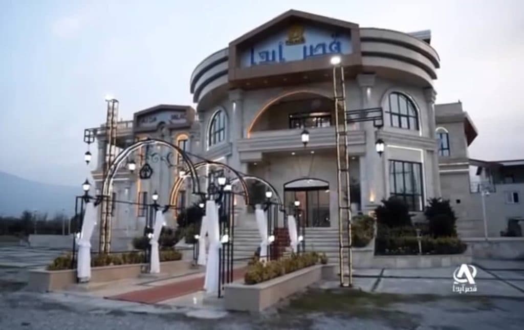 مجموعه پذیرایی باغ تالار قصر آیدا جاده گرگان به تهران