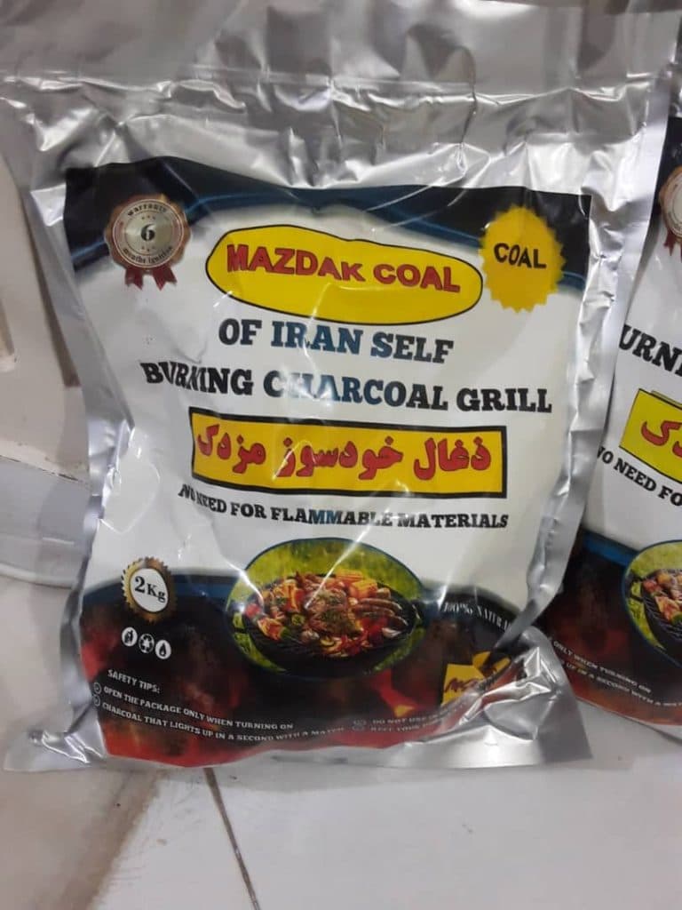 صادرات زغال خودسوز بی دردسر ملک محمدی در قزوین