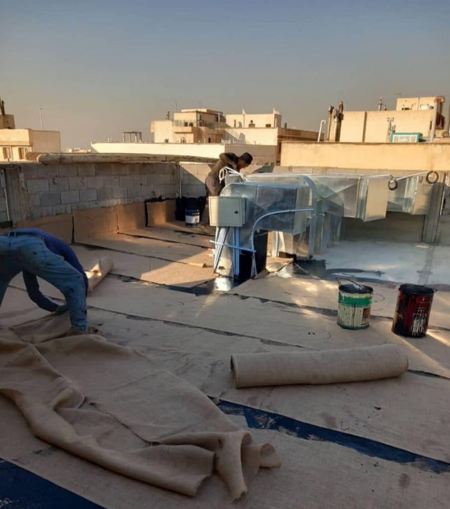 ایزوگام قیرگونی آسفالت همتی در تهران