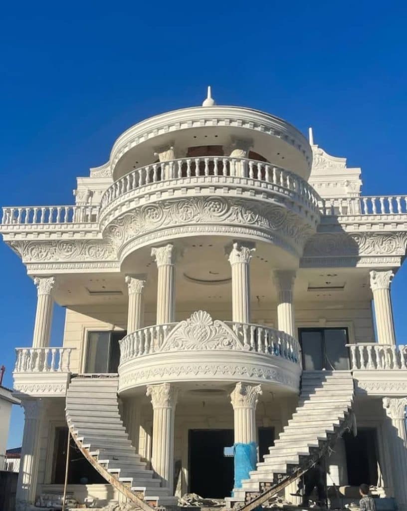 اجرای نمای سیمانی زرین کار در رشت