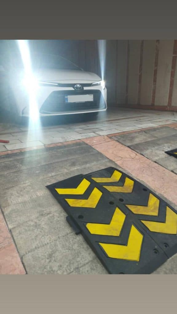 اصلاح شیب رمپ پارکینگ سایان در حسن آباد تهران