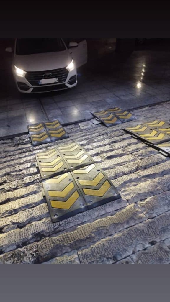 اصلاح شیب رمپ پارکینگ سایان در حسن آباد تهران