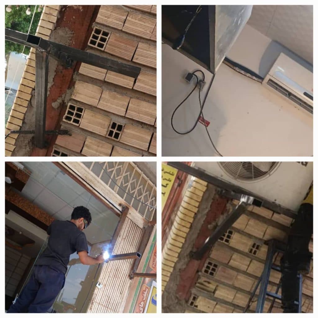 نصب و تعمیر اسپیلت و کولرگازی مشایخی جیرفت