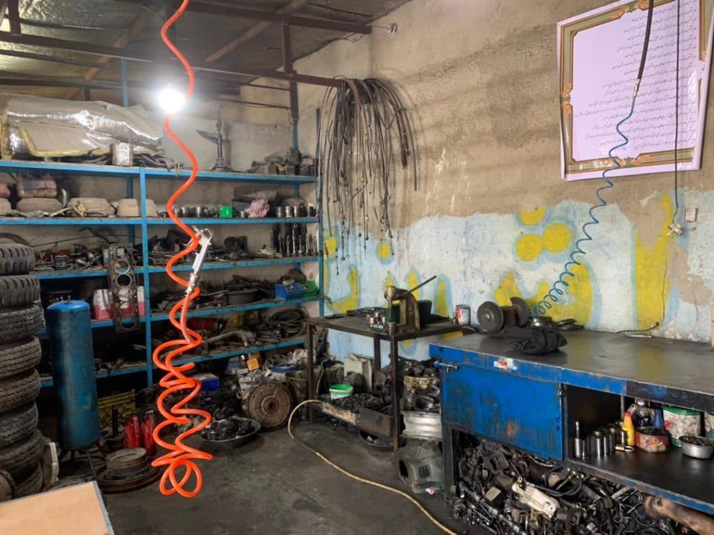 مکانیکی ماشین سنگین ایران دیزل محمودخانی در صفادشت