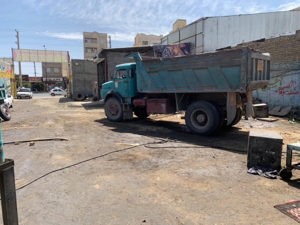 مکانیکی ماشین سنگین ایران دیزل محمودخانی در صفادشت