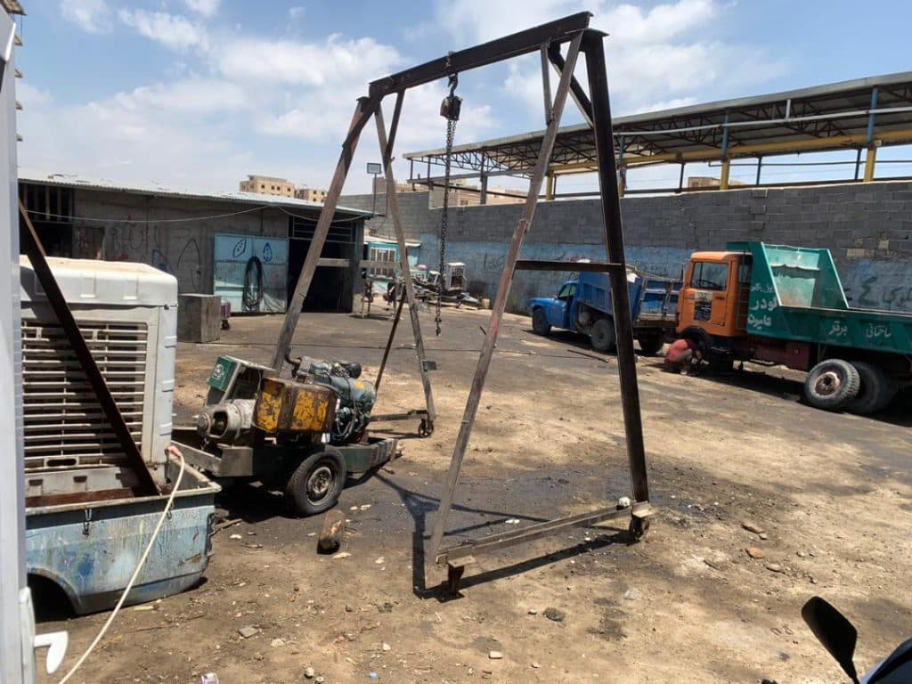 مکانیکی ماشین سنگین ایران دیزل محمودخانی در صفادشت