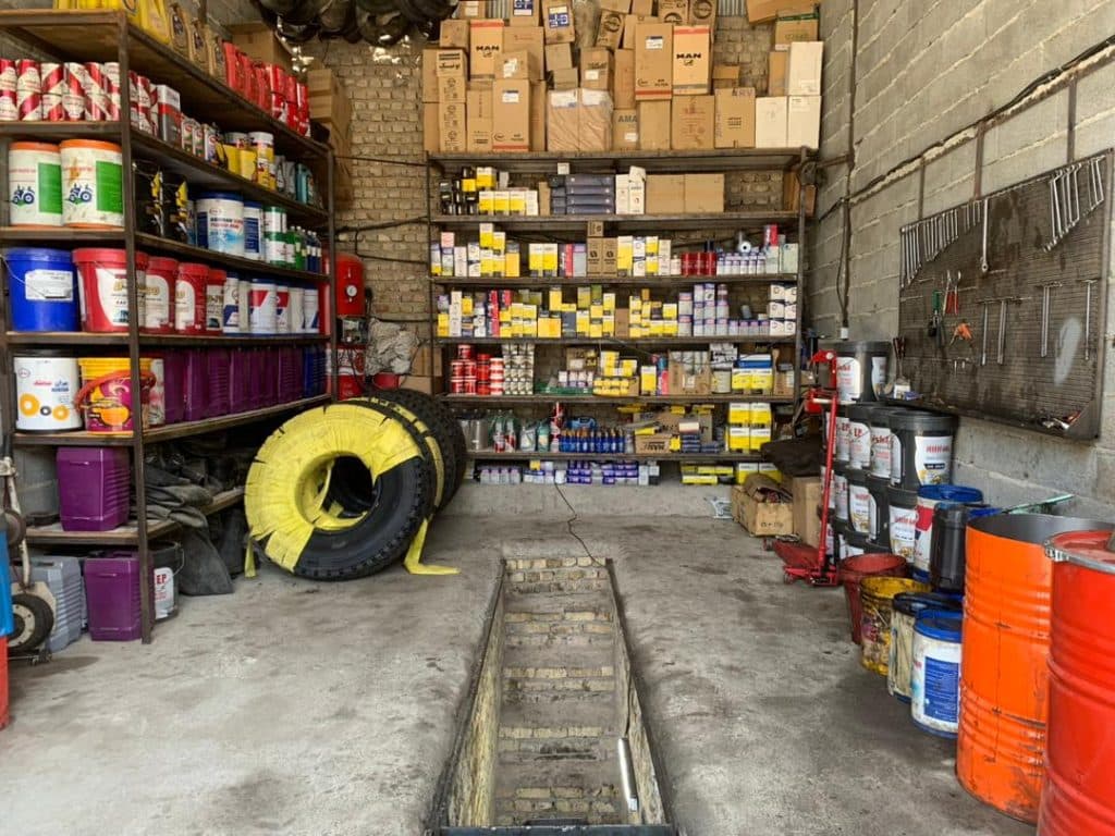 مکانیکی ماشین سنگین ایران دیزل محمودخانی در صفادشت