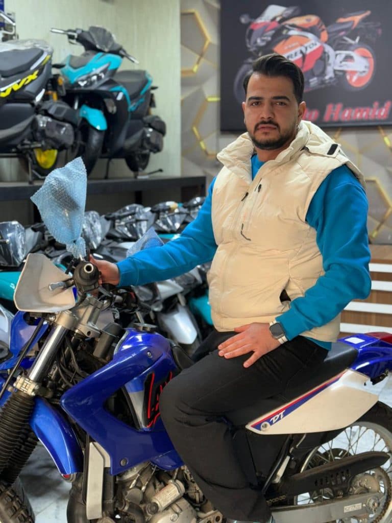 فروشگاه موتور سیکلت موتوحمید در اسلامشهر