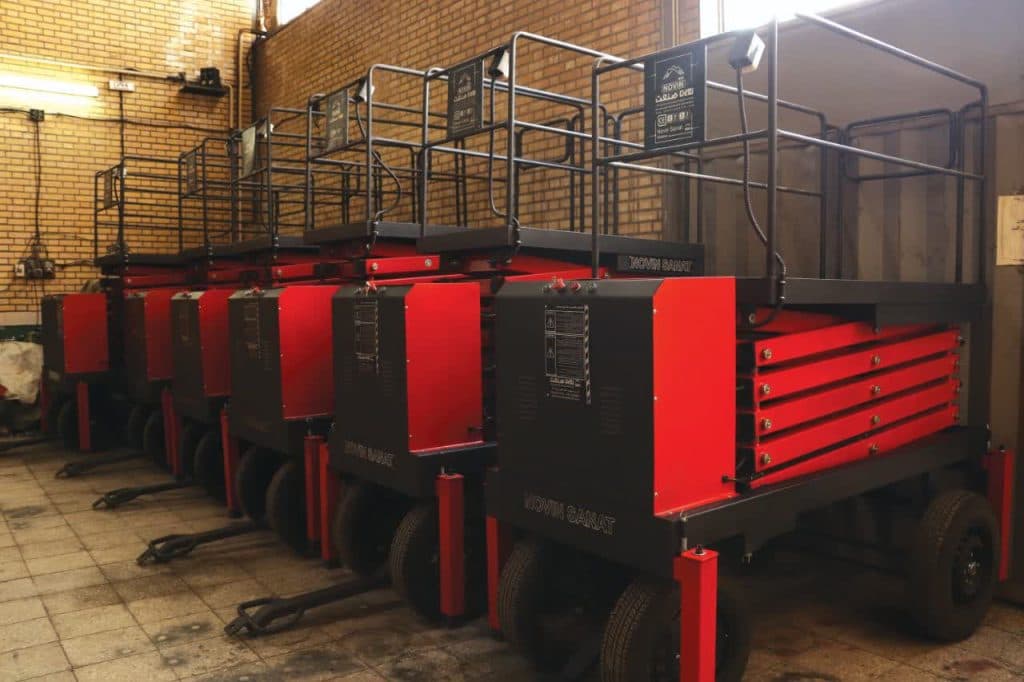 تولید کننده بالابر نوبین صنعت صدرآسیا در اصفهان