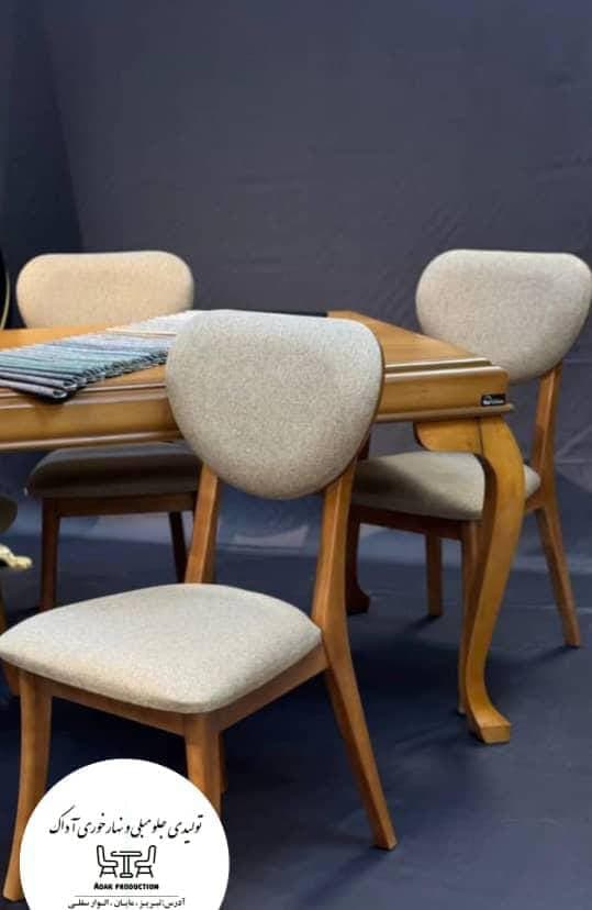 تولید و فروش میز نهارخوری و جلو مبلی آداک در اردبیل