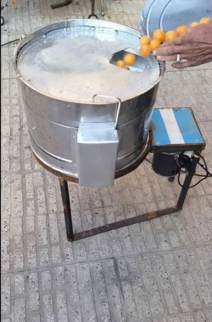 تولید و فروش دستگاه پوست کن آلو و میوه آیهان نیشابور