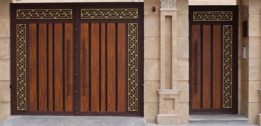 تولید درب ضدسرقت چوبی و فلزی نوآوران متحد قم