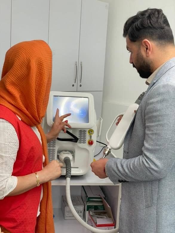 تعمیر تجهیزات پزشکی زیبایی پرتو گستر صفری تهران