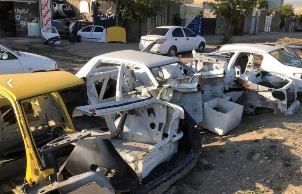 لوازم استوک بدنه خودرو سعید کرج