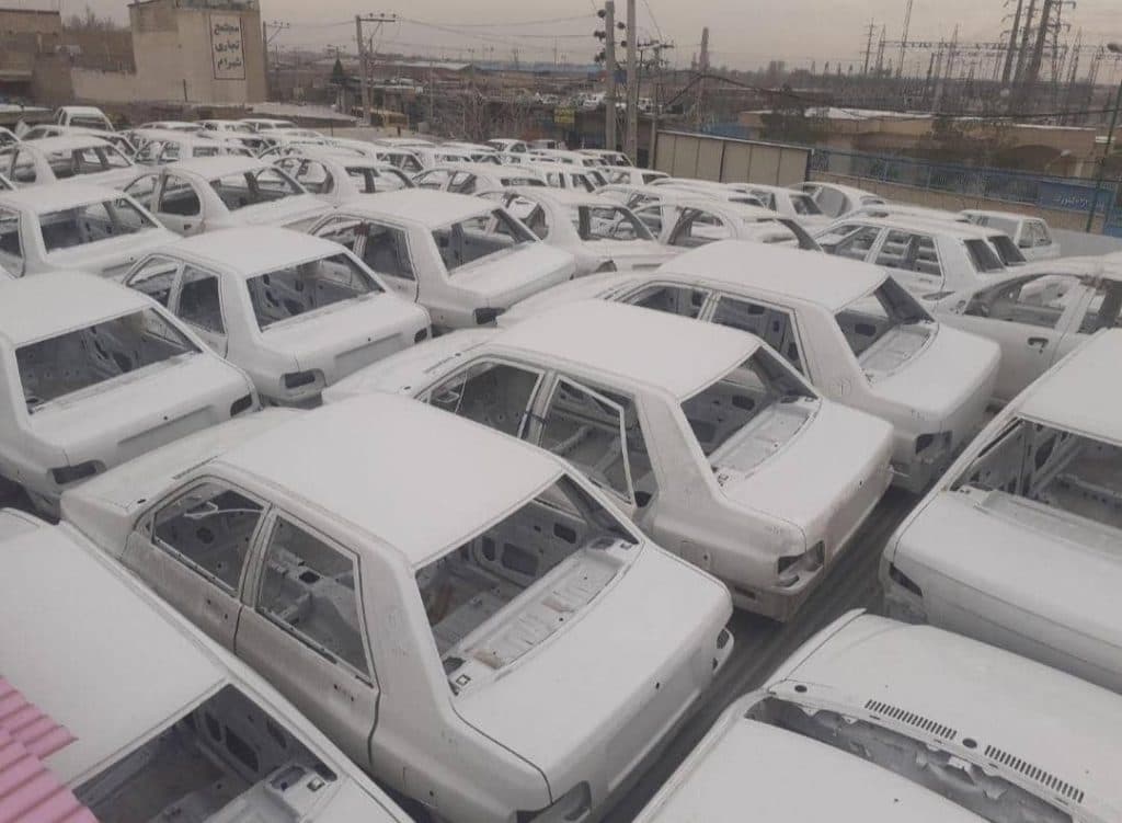 فروش بدنه اتاق ایران خودرو و سایپا حسین تیموری اصفهان