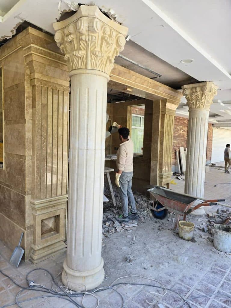 فروش و خدمات cnc سنگ فرخ صدقی در تبریز