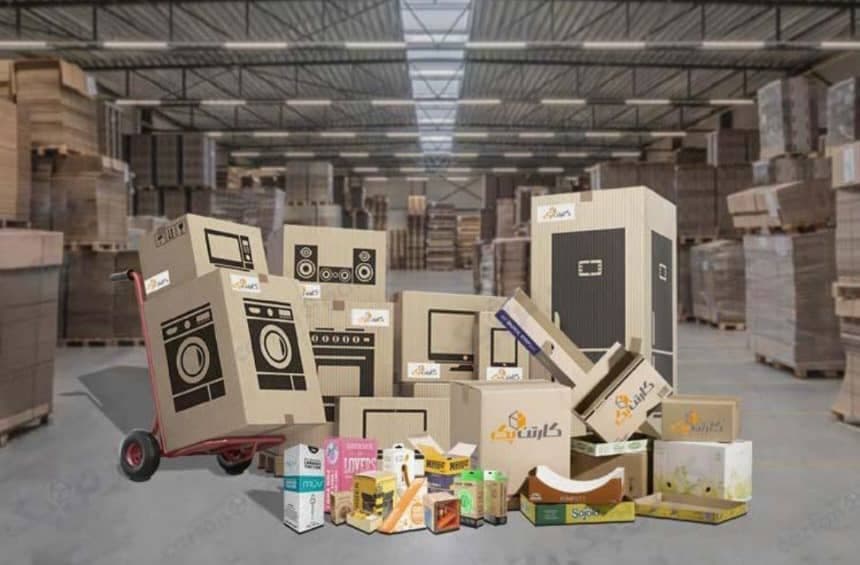 کارتن سازی سارا سلولز سپاهان در اصفهان