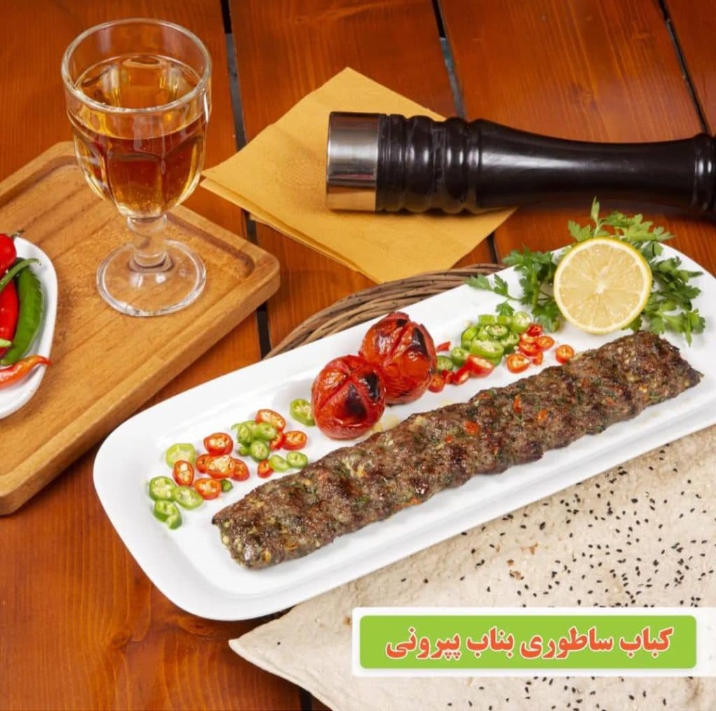کباب ساطوری مخصوص بناب دلمان در قم