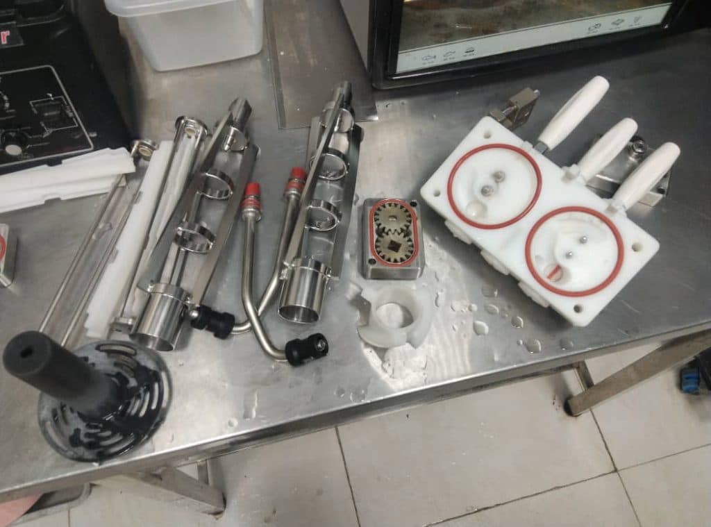 فروش قطعات دستگاه بستنی ساز ایتالیایی ایرانی نیک کهن تهران