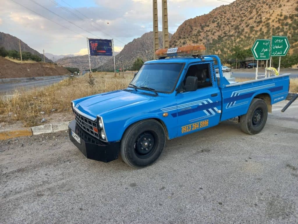 یدک کش و امدادخودرو شبانه روزی فرزاد در لردگان به اصفهان