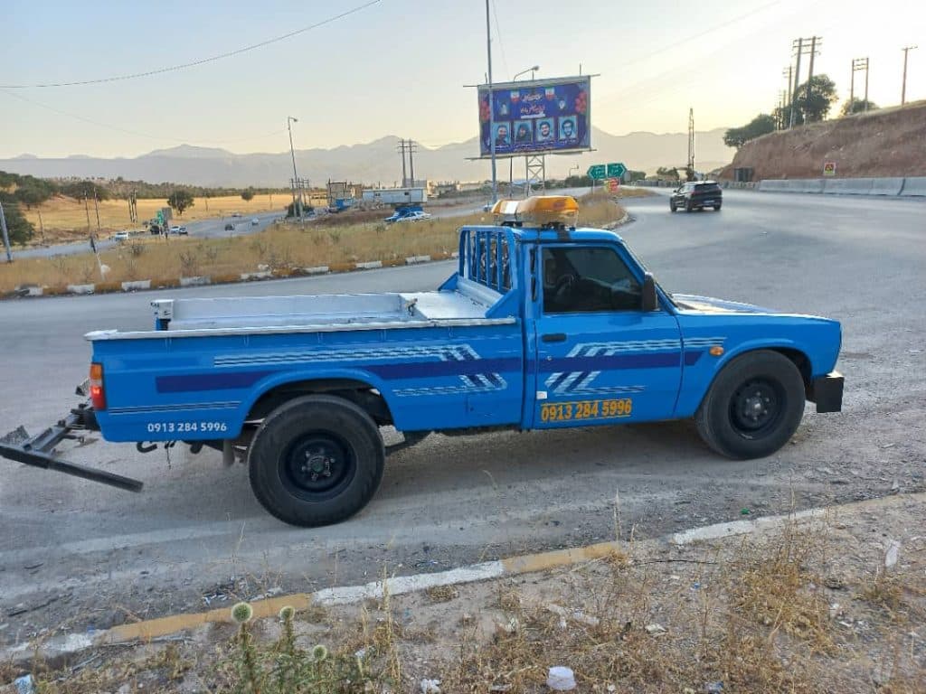 یدک کش و امدادخودرو شبانه روزی فرزاد در لردگان به اصفهان