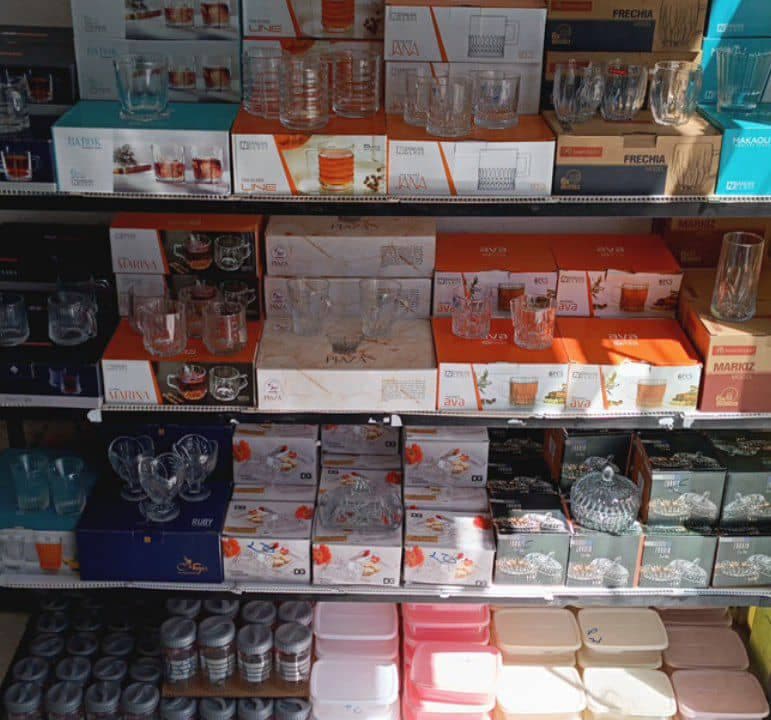 فروشگاه پخش بلوریجات قیمت شکن زاهدی در مشهد