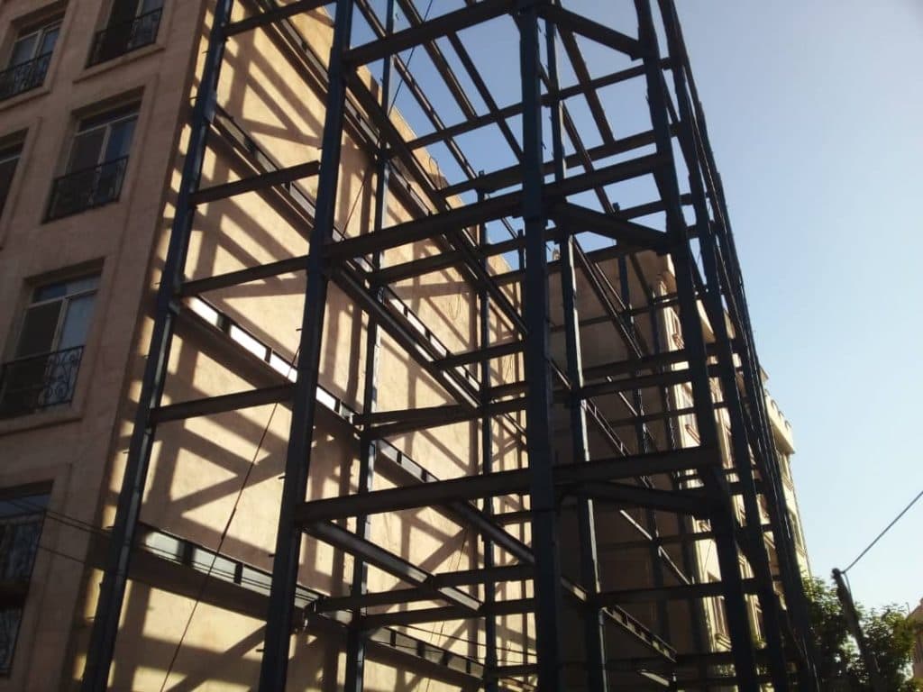 ساخت و نصب سازه فلزی محمد عبدالهی در تهران