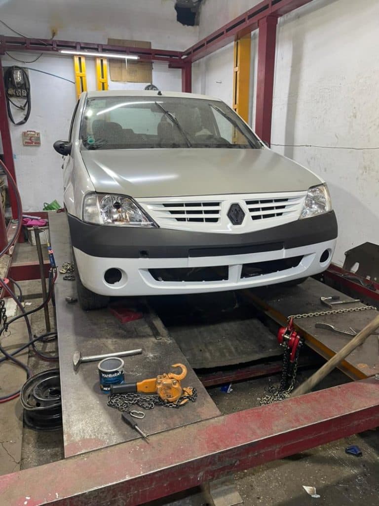 شاسی کشی خودرو کارلوکس برزویی در تهرانپارس تهران