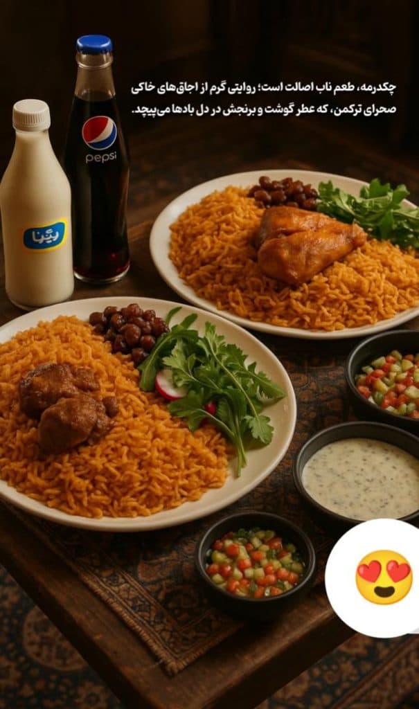 رستوران چکدرمه در گنبد کاووس