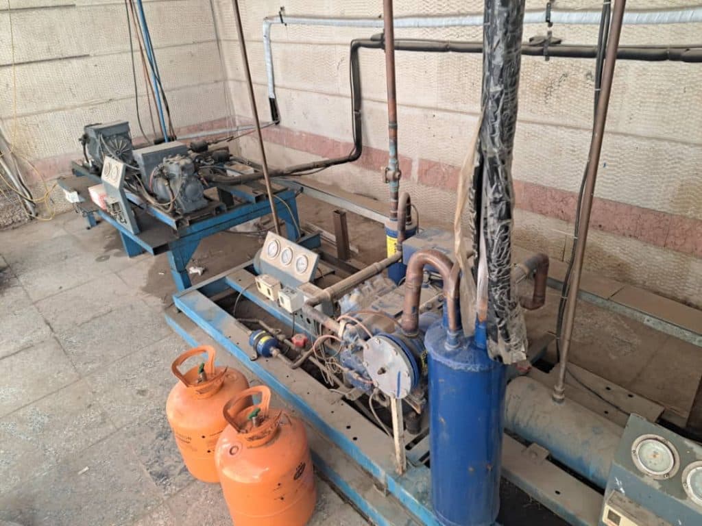 ساخت نصب سردخانه صنعتی برودت سازان رهام در خرم آباد