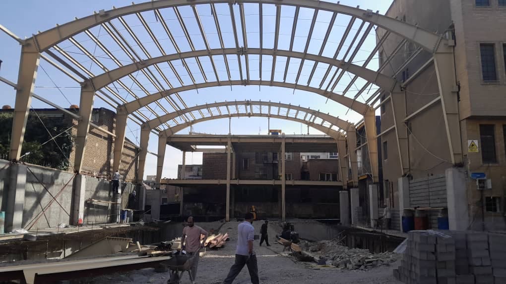 ساخت و فروش سوله نو و دست دوم همرنگ در صفادشت