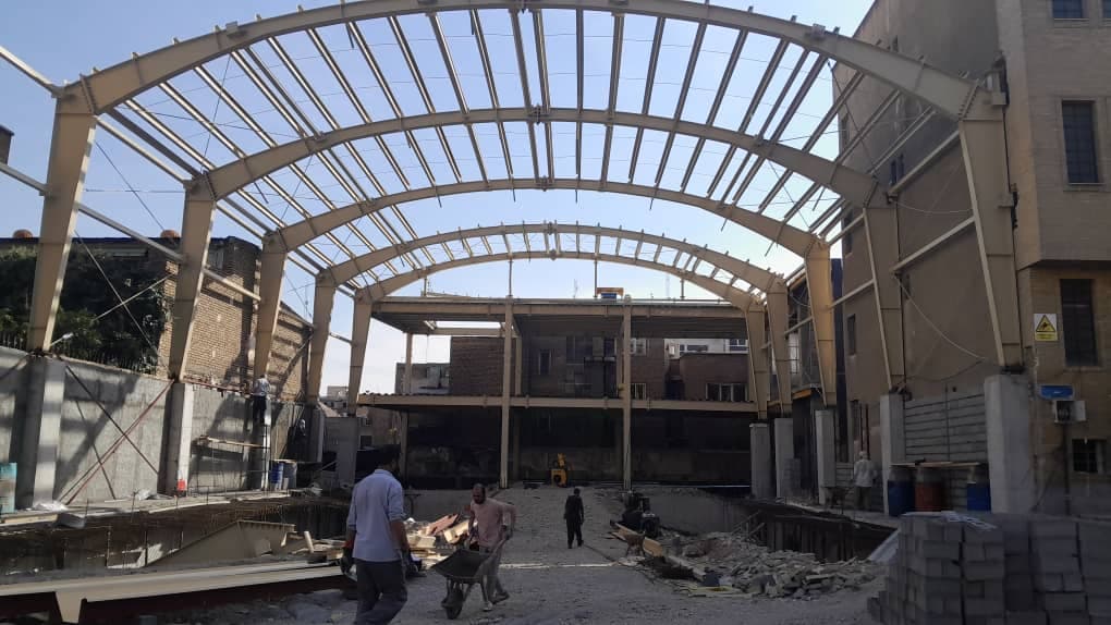 ساخت و فروش سوله نو و دست دوم همرنگ در صفادشت