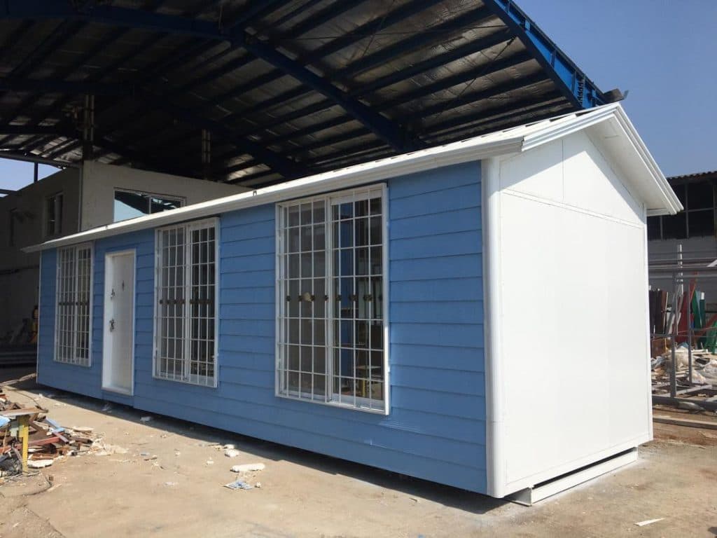 ساخت کانکس و موکب اربعین سابات صنعت در قائمشهر