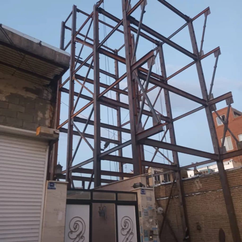 ساخت و نصب سازه فلزی محمد عبدالهی در تهران