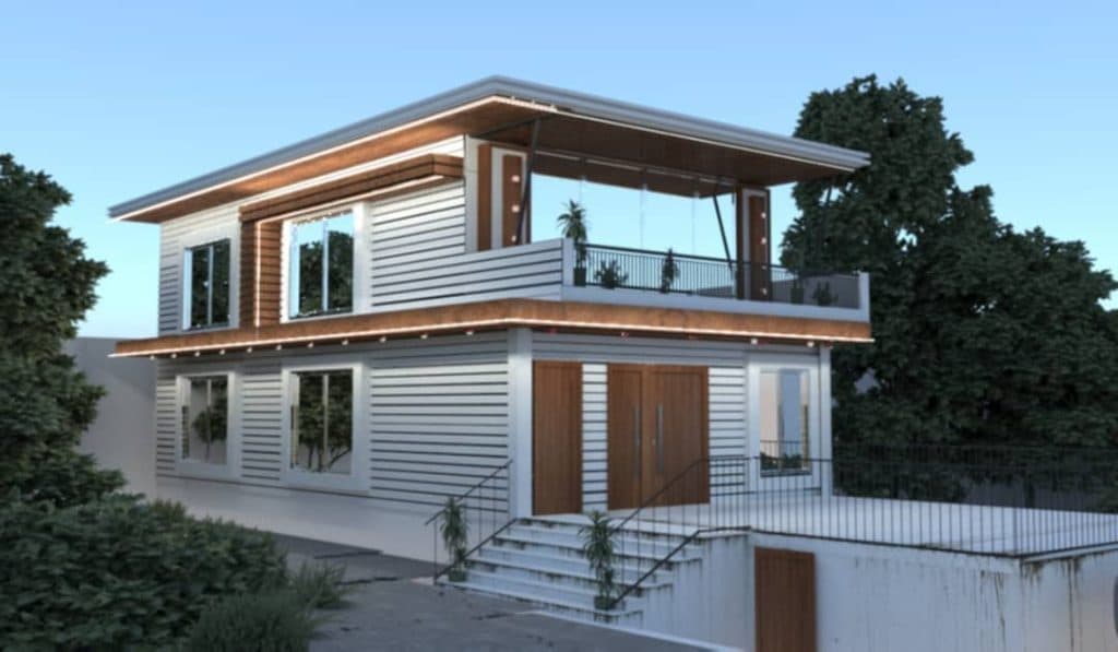 ساخت ویلا پیش ساخته سوئیسی و چوبی سابات صنعت قائمشهر