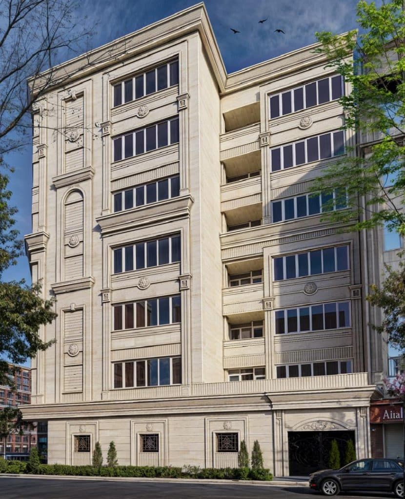 اجرای نمای رومی دلفان عیسی زاده در خرم آباد