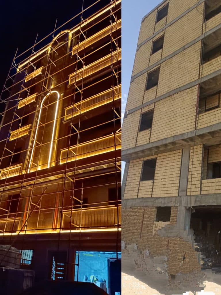 اجرای نمای رومی دلفان عیسی زاده در خرم آباد