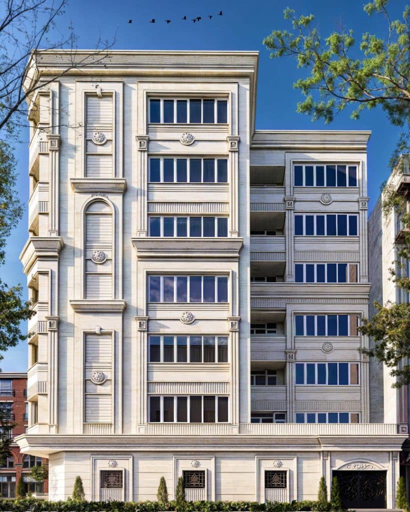 اجرای نمای رومی دلفان عیسی زاده در خرم آباد