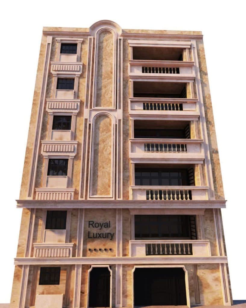 اجرای نمای رومی دلفان عیسی زاده در خرم آباد